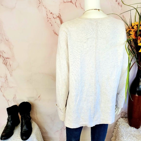 Anthropologie Akini super soft thick knit sweater - Picture 3 of 7